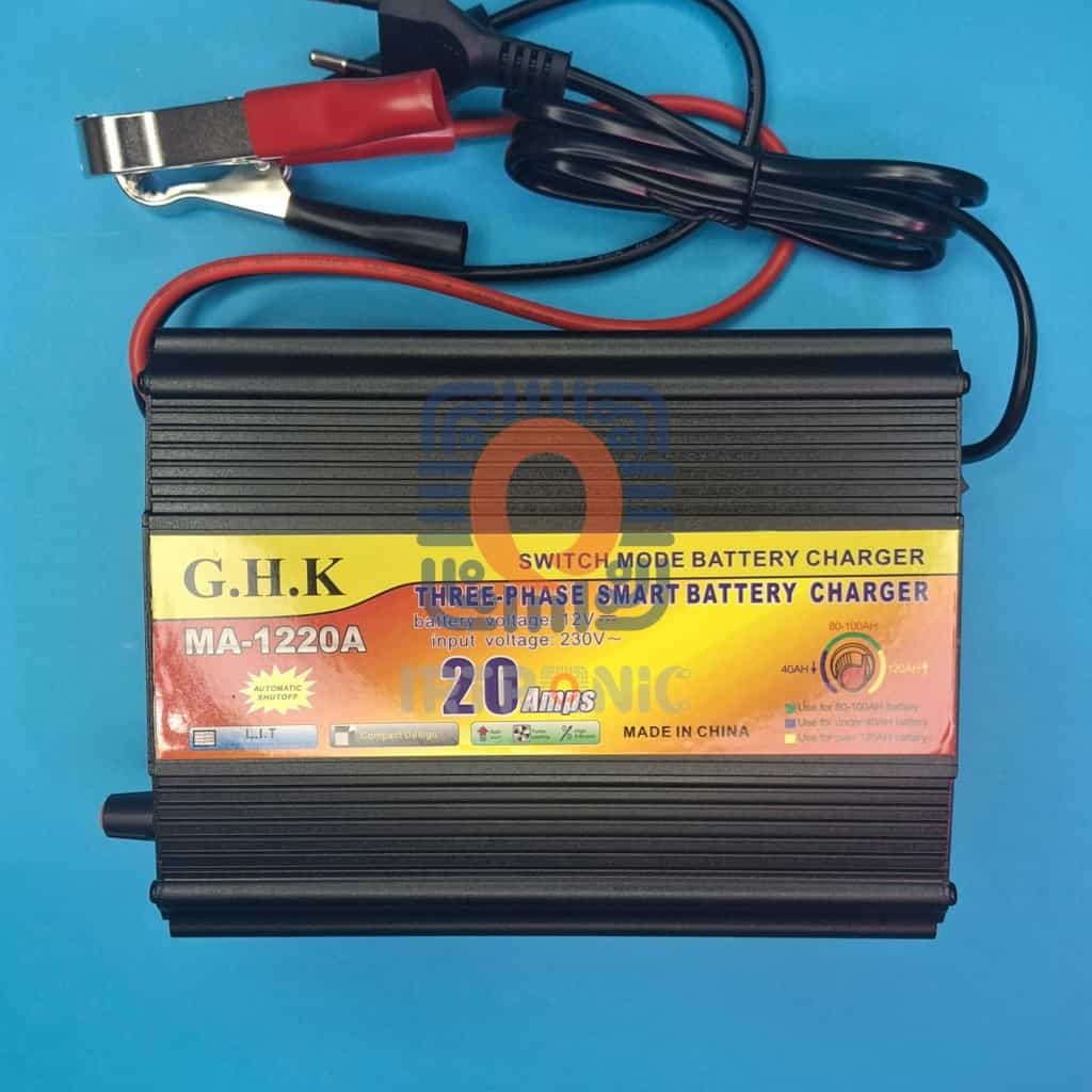 شارژر باتری 12V 20A