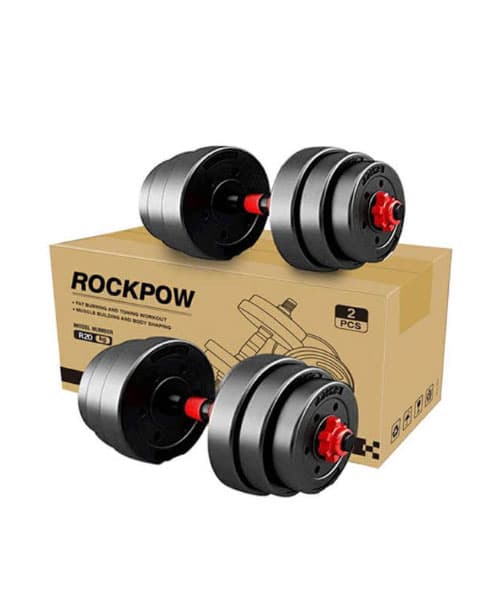 دمبل گرد قابل تنظیم راکپو (Rockpow)